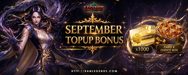 SEPTEMBER TOPUP BONUS