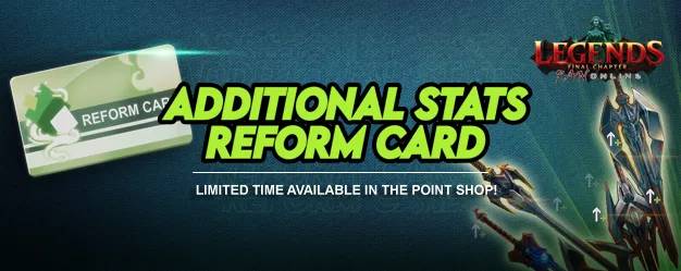 ADDITIONAL STAT REFORM CARD