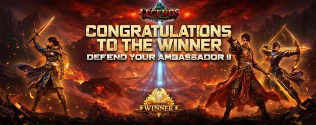 WINNER EVENT DEFEND AMBASSADOR