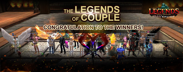 THE COUPLE OF LEGENDS WINNERS