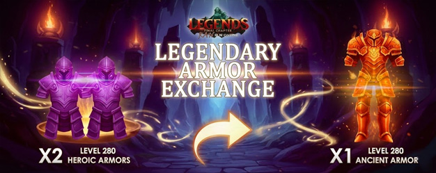 EXCHANGE HEROIC TO ANCIENT