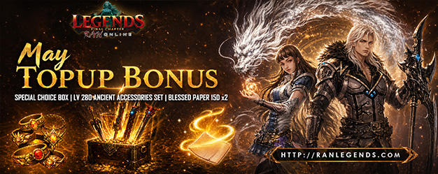 MAY TOPUP BONUS