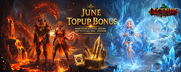 JUNE TOPUP BONUS