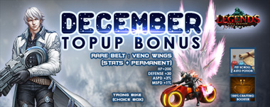 DECEMBER TOPUP BONUS