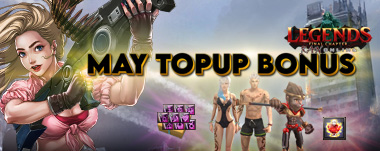 MAY TOPUP BONUS